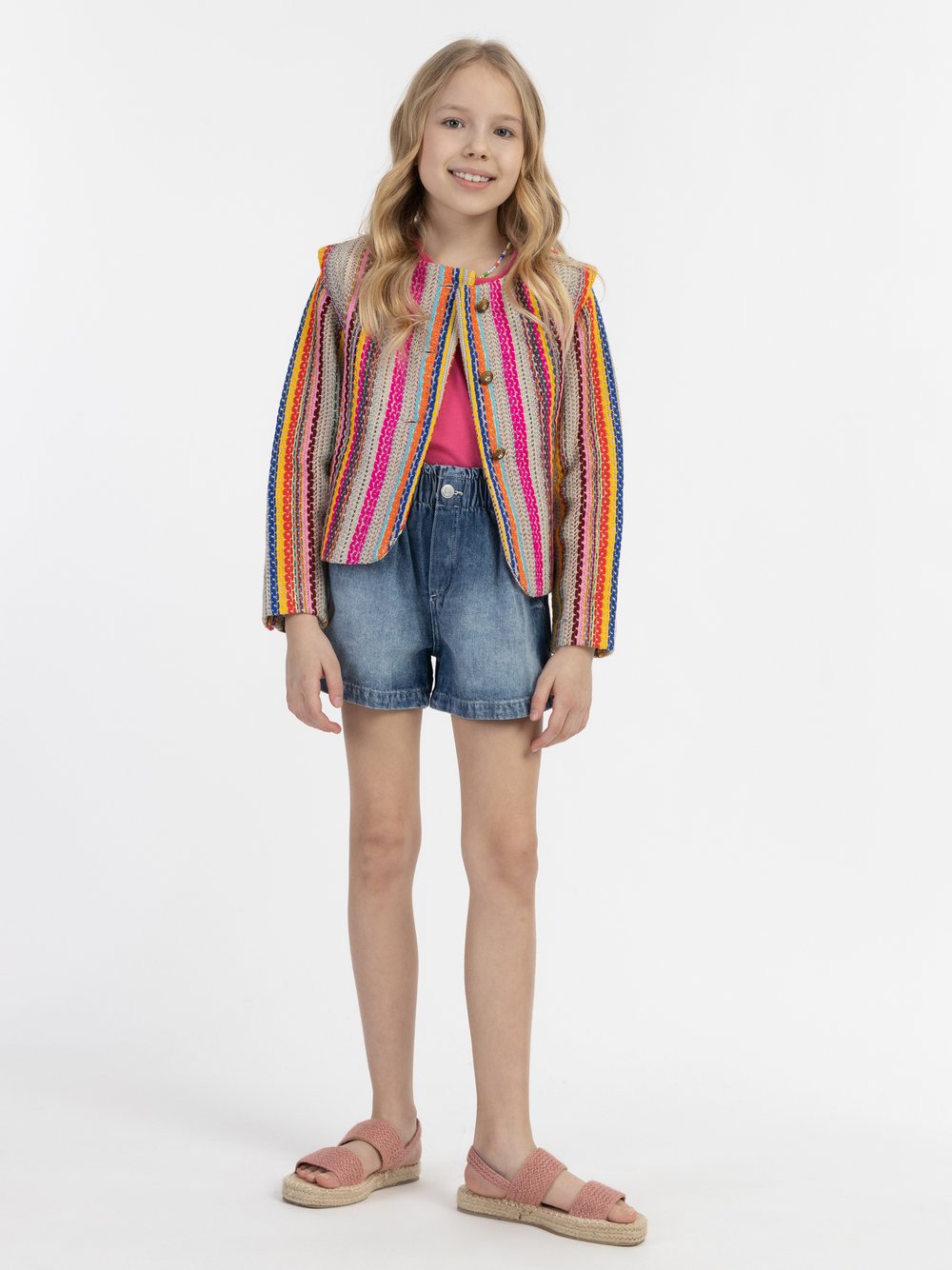 IZIA Jacke Mädchen pink, 146 Image