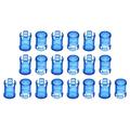 Uxcell 5mm LED Lamp Socket Light Emitting Diode Holder Cap 20 Pack Blue