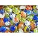 Creative Stuff Glass - Varied Mixes - Glass Gems - Vase Fillers - Aquarium Decorations (2 lb Cat-Eye Mix)