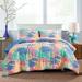 Shatex 3 Piece All Season Soft Polyester Bedding Comforter Set