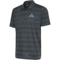 Men's Antigua Charcoal Capitanes de Ciudad Mexico Compass Polo