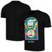 Men's Freeze Max Black Rick And Morty Graphic T-Shirt