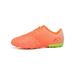 Tenmix Boys Girls Fashion Comfort Soccer Trainers Cleats Shoes Sport Football Shoes for Men 27013 Orange Red 2Y