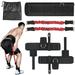 Vertical Jump Trainer Leg Strength Training Resistance Bands with Adjustable Waistband & Ankle Cuffs Bounce Trainer Device for Fitness