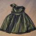 Jessica Simpson Dresses | Jessica Simpson One Shoulder Geen And Black Prom Dress | Color: Black/Green | Size: 6