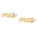 Kate Spade Jewelry | Kate Spade Love You, Mom Mama Earrings | Color: Gold | Size: Os