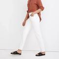 Madewell Jeans | Madewell Women's White The Mid-Rise Perfect Jean Size 24 Nd512 ($128) | Color: White | Size: 24