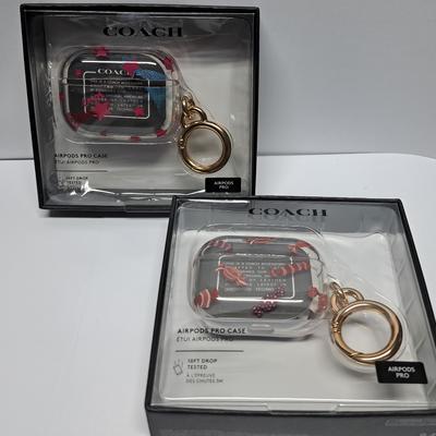 Coach Cell Phones & Accessories | Coach Case For Apple Airpods Pro | Color: Pink | Size: Os