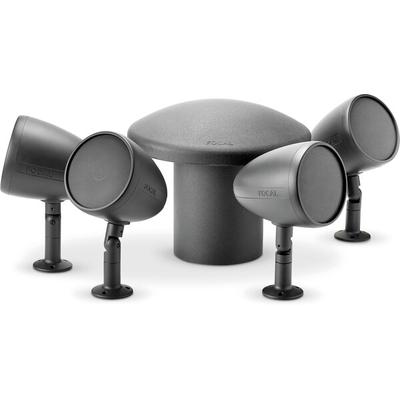 Focal OD 4.1 spkr sys Dark Outdoor 4.1 Sat/Sub Speaker System