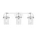 Innovations Lighting Bruno Marashlian Pilaster Ii Cylinder 24 Inch 3 Light Bath Vanity Light - 423-3W-PN-G423-7SM