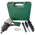 Dawot 1/2â€� Drive Air Impact Wrench Set 470 ft-lbs Powerful Torque Output Air Impact Gun 7500rpm Twin Hammer Air Wrench with 8pcs Impact Sockets for Auto Repair Assembly