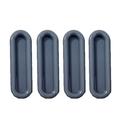 feiboyy 4pc punch sliding door self adhesive handle window glass door kitchen door cover door sliding door handle double sided adhesive paste