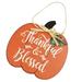 Pompotops 2023 New Creative Wood Sign Fall Crop Thanksgiving Hanging Wall Decoration Home Decor