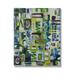 Stupell Golders Green Abstract Shape Collage Abstract Painting Gallery Wrapped Canvas Print Wall Art