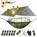 Ayamaya Camping Hammock with Mosquito Net+Camping Tarp Waterproof & UV-Protection Hammock Tent Lightweight Rain Fly Sunshade for Camping Traveling Hiking Picnic