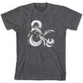 Youth Heather Charcoal Dungeons & Dragons T-Shirt