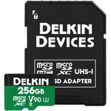 Delkin Devices 256GB POWER UHS-II microSDXC Memory Card with microSD Adapter DDMSDG2000256