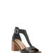 Lucky Brand Sabeni T-Strap Sandal - Women's Accessories Shoes Sandals in Black, Size 7