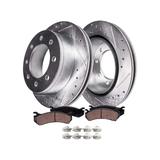 2007-2010 Chevrolet Silverado 3500 HD Front Brake Pad and Rotor Kit - Detroit Axle