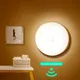 Applique murale LED USB sans fil avec détecteur de mouvement veilleuse décor de chambre à coucher