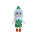 3PCS New Naughty Elf felt Doll Gifts Christmas Ornament Angel Ornament Toy Doll Bookshelf Elf GREEN