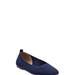 Lucky Brand Daneric Flat in Dark Blue, Size 8.5