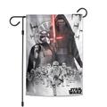 WinCraft Kylo Ren, Stormtrooper Star Wars 12.5" x 18" Double-Sided Garden Flag