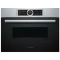 Bosch Cmg633Bs1B Built-In Oven With Microwave - Brushed Steel