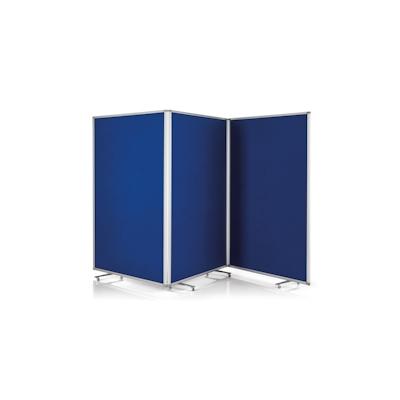 Magnetoplan Raumteiler Sichtschutz Präsentationswand 3teilig mobil - faltbar - 361x180x37cm (BxHxT) - Filz (beidseitig) Image