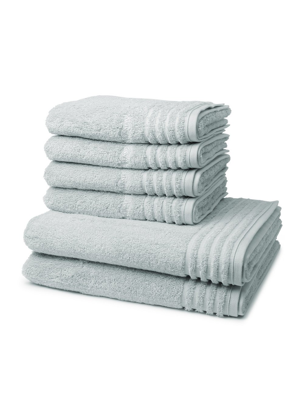 Vossen Handtuchset 6-teilig Damen hellgrau, ONE SIZE Image