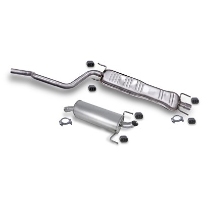 Bestprice Schalldämpfer Set + Montagematerial [Hersteller-Nr. 40675305] für Opel Image