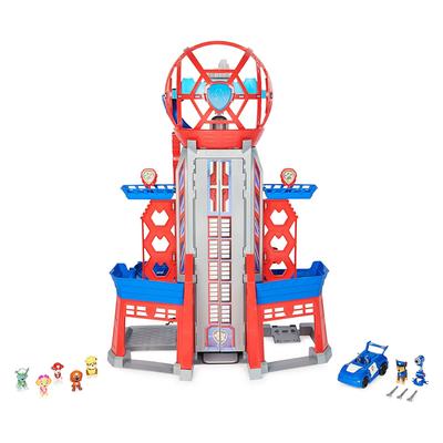 Spin Master Paw Patrol 3' Transforming Adventure City Headquarters Tower, 3 & Up