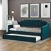 Upholstered Twin Daybed with Trundle