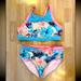 Athleta Swim | Athleta Girl Bikini Two Piece Girl’s Size 16 Or Xxl Tween/Teen Girl Swimsuit | Color: Blue/Pink | Size: 16g