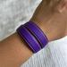 Coach Jewelry | Coach Purple Wrap Bracelet | Color: Purple | Size: 15 Inches Long