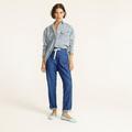 J. Crew Pants & Jumpsuits | J.Crew Denim - Tie-Waist Denim Camp Pant | Color: Blue | Size: M