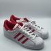 Adidas Shoes | Adidas Men's Superstar Shoes Cloud White Vivid Red Cloud White Gz3741 Size | Color: Red/White | Size: Various
