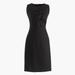 J. Crew Dresses | J.Crew Drape Knot Dress Linen Black Dress Pencil | Color: Black | Size: 4
