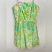Lilly Pulitzer Dresses | Lilly Pulitzer Elephant Ears Richelle Dress | Color: Green/Pink | Size: 6