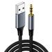 for Laptop PC Headphone USB A to 3.5 Jack Speaker USB to 3.5mm Aux Line Audio Cable Male to Male 1M