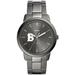 Men's Fossil Gray Benedictine Eagles Minimalist Three-Hand Smoke Watch