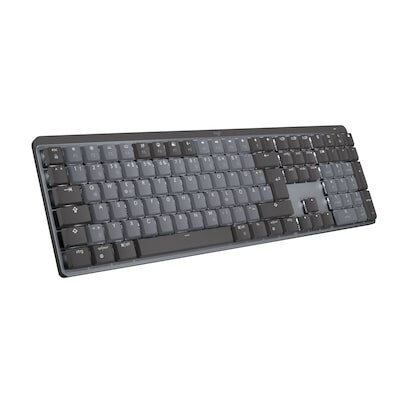 Logitech MX Mechanical Illuminated Kabellose Tastatur Graphite, tactile Image