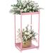 Latitude Run® 2-tier Non-Slip Feet Plant Stand Metal | 23.81 H x 10.16 W x 10.16 D in | Wayfair E157B71993894F17B244C902F3A2C313