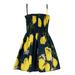 adviicd Baby Girls Dresses Summer Printed Princess Skirts for Toddler Girls Yellow 110