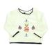 Pre-owned Janie and Jack Boys White | Navy Sweater size: 6-12 Months