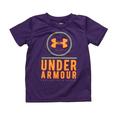 Pre-owned Under Armour Boys Purple | Orange Athletic Top size: 18 Months