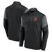 Men's Fanatics Branded Black San Francisco Giants Logo Quarter-Zip Top