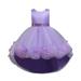 Little Girl Dress Kids Toddler Baby Girls Spring Summer Print Ruffle Sleeveless Party Decorations Princess Dress