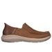 Skechers Men's Slip-ins Relaxed Fit: Parson - Oswin Sneaker | Size 10.0 Extra Wide | Desert | Leather