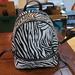 Michael Kors Bags | Michael Kors Rhea Zebra Medium Backpack | Color: Black/White | Size: Os